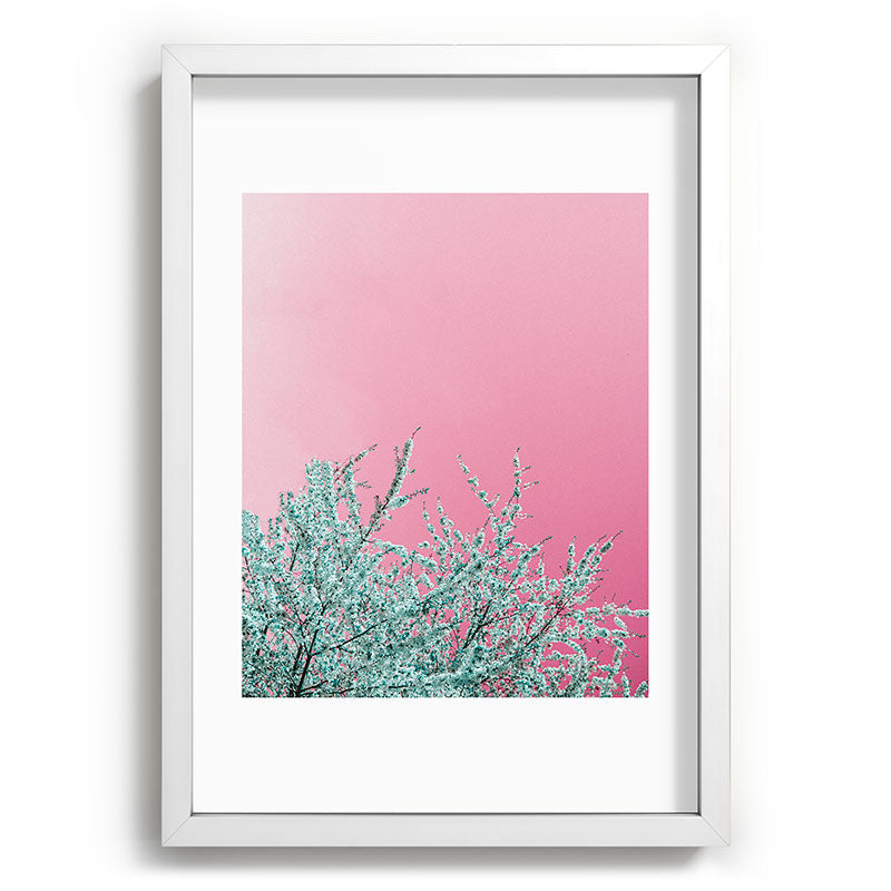 "cherry blossoms" Framed Art Print