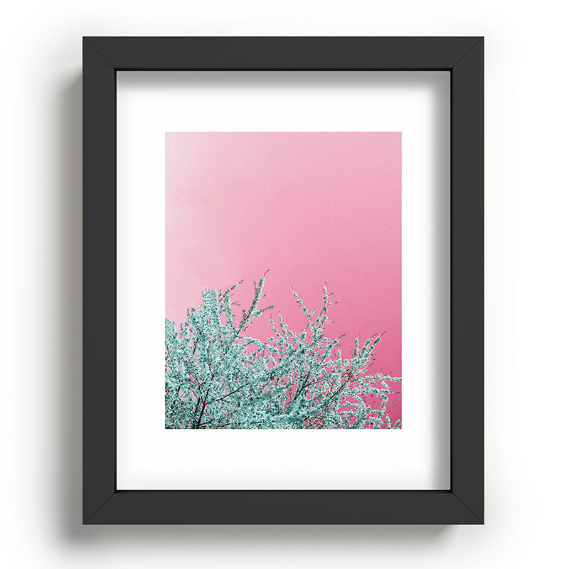 "cherry blossoms" Framed Art Print