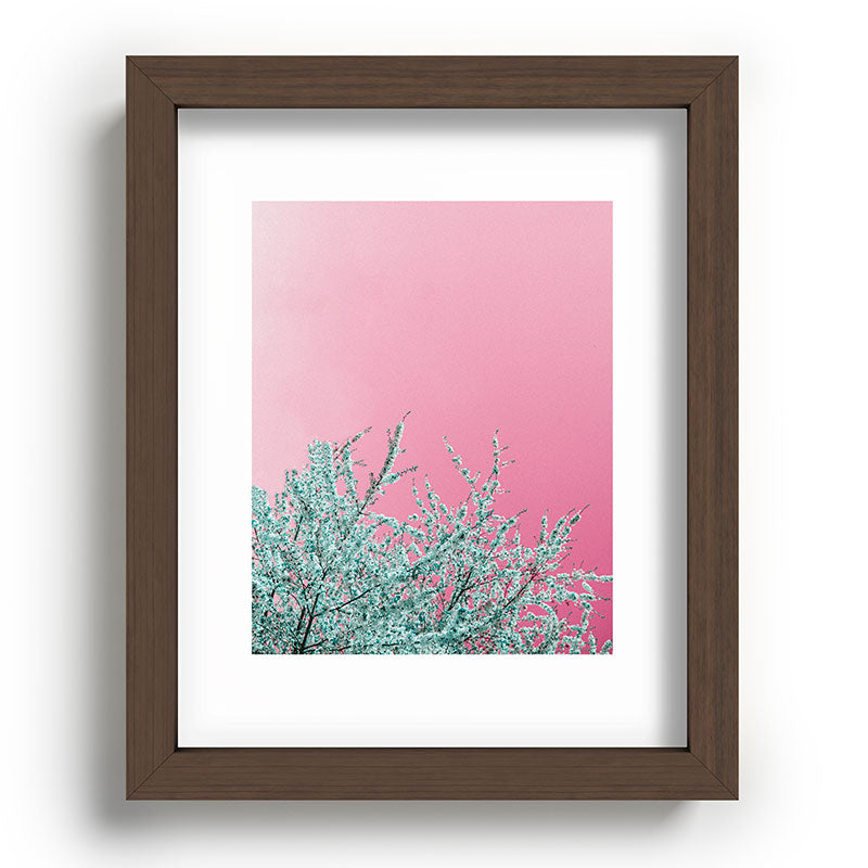 "cherry blossoms" Framed Art Print