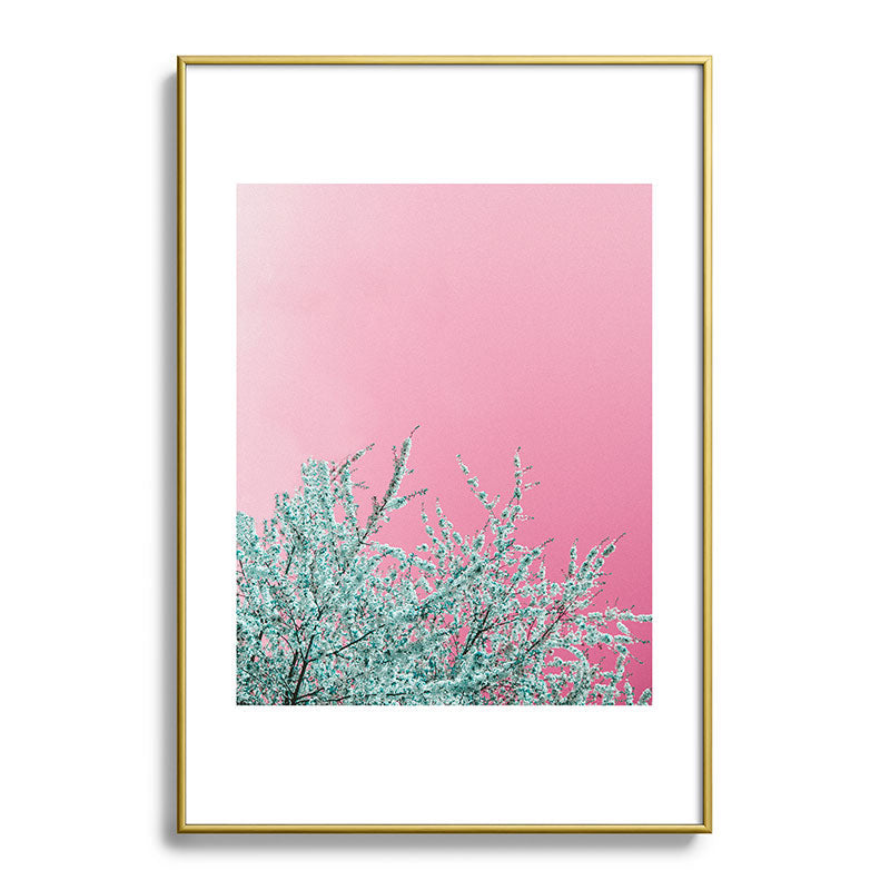 "cherry blossoms" Framed Art Print