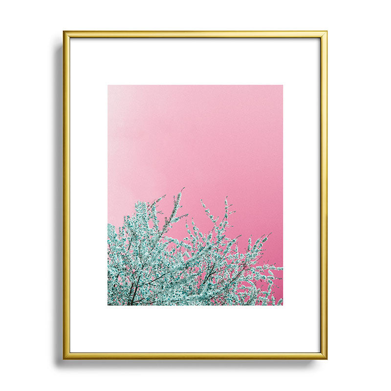 "cherry blossoms" Framed Art Print