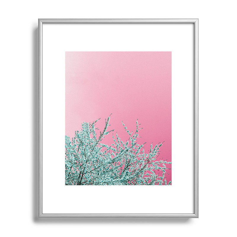 "cherry blossoms" Framed Art Print