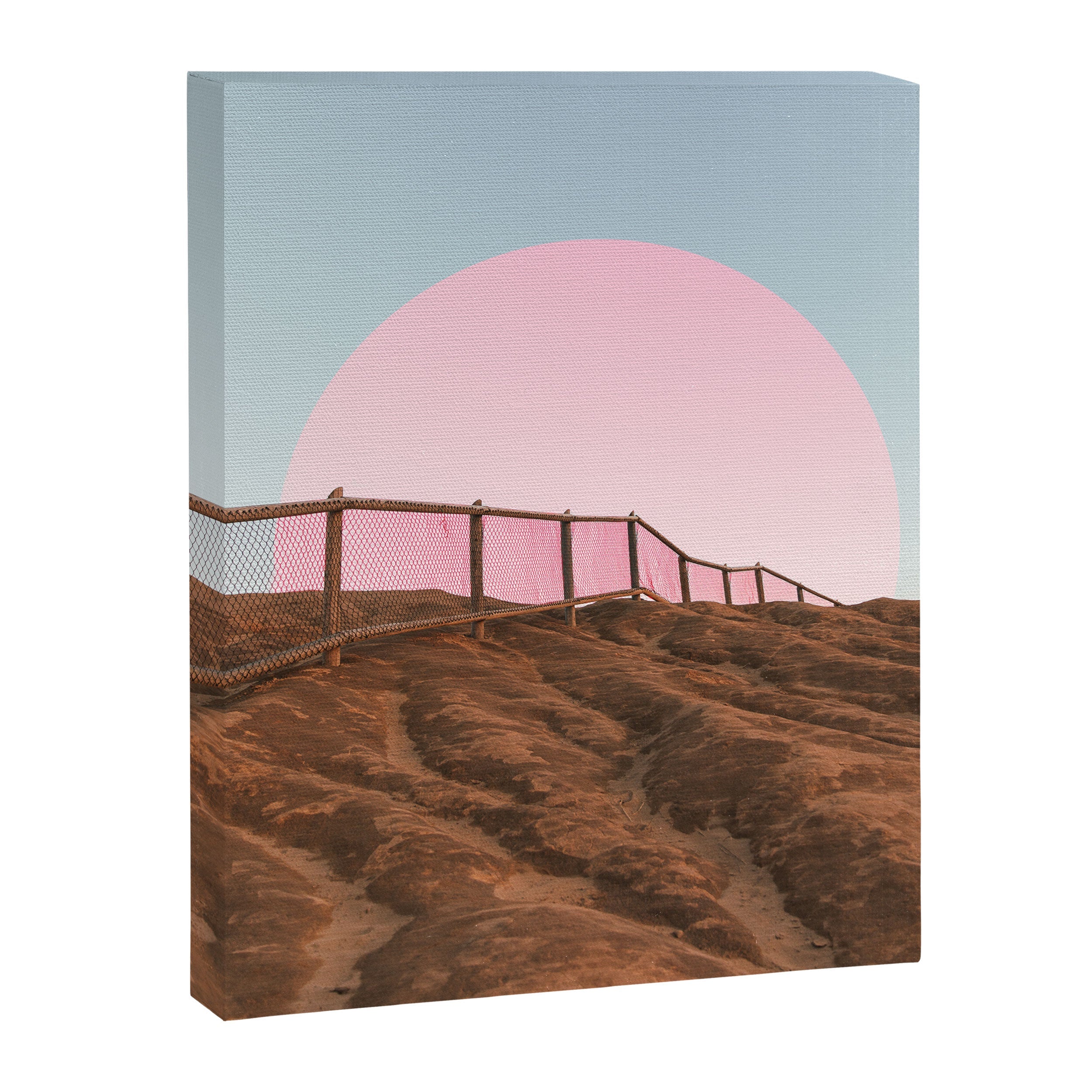 "cotton candy skies" Canvas Print
