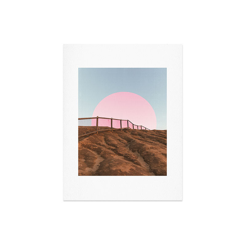 "cotton candy skies" Art Print
