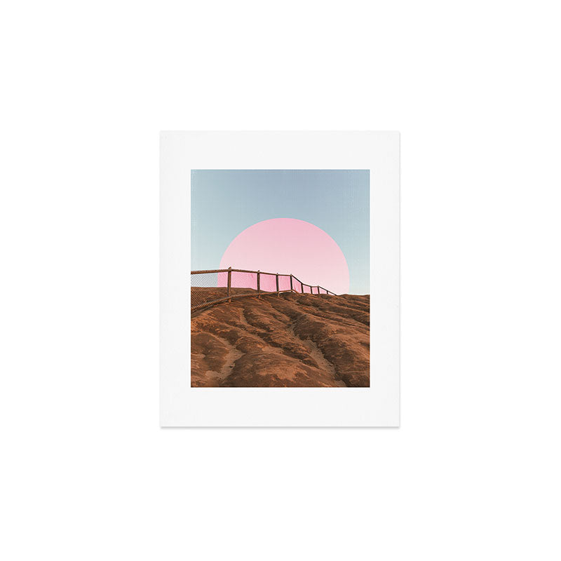 "cotton candy skies" Art Print
