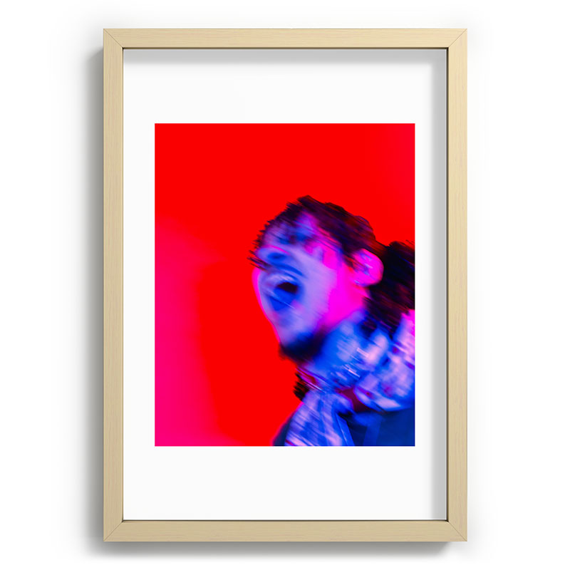"fixation" Framed Art Print