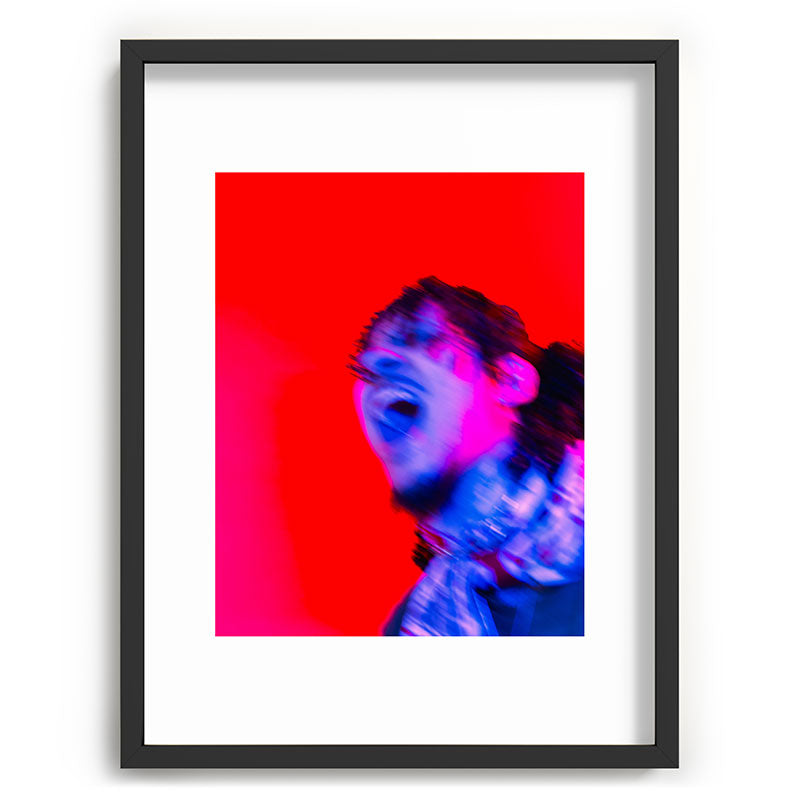 "fixation" Framed Art Print