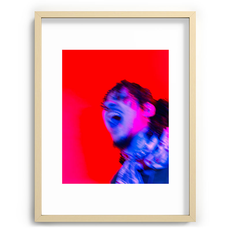 "fixation" Framed Art Print