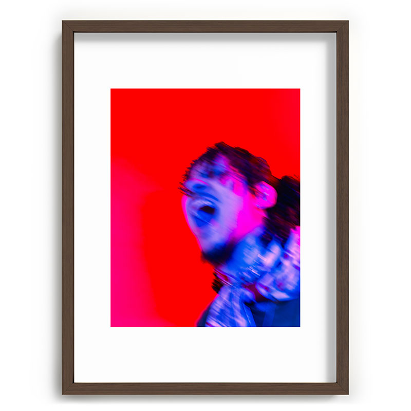 "fixation" Framed Art Print