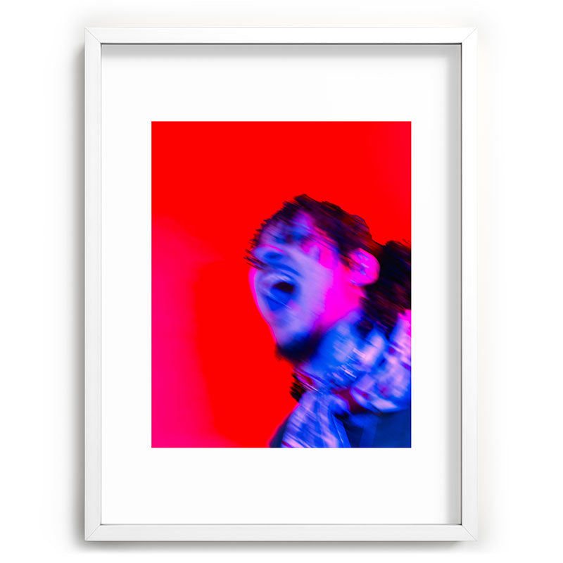 "fixation" Framed Art Print