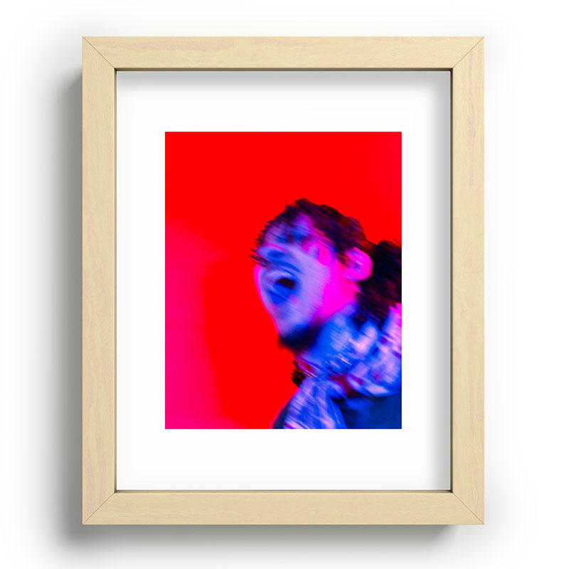 "fixation" Framed Art Print