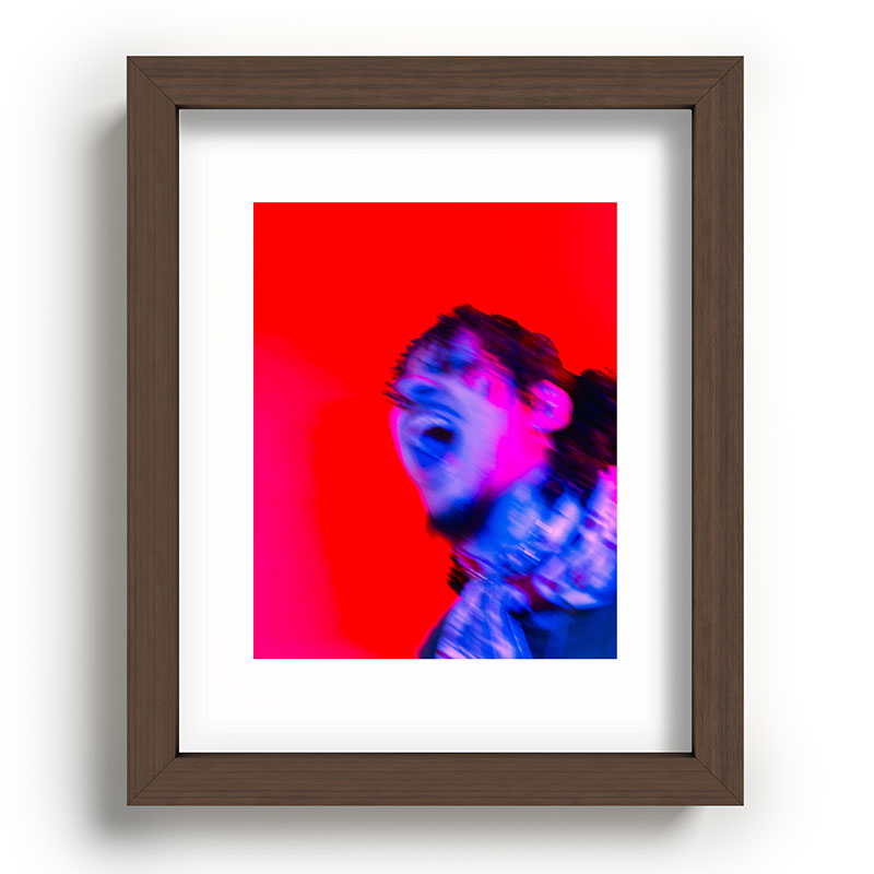 "fixation" Framed Art Print
