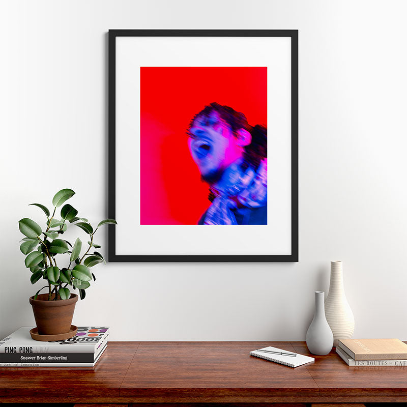 "fixation" Framed Art Print