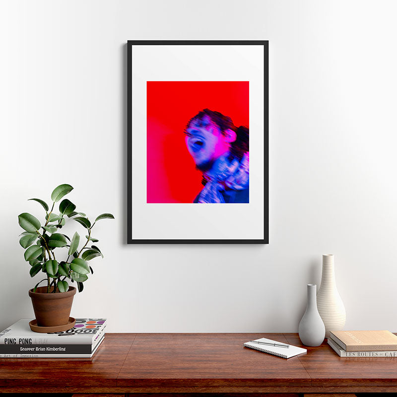 "fixation" Framed Art Print