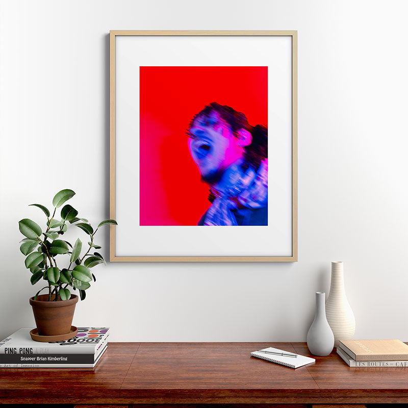 "fixation" Framed Art Print