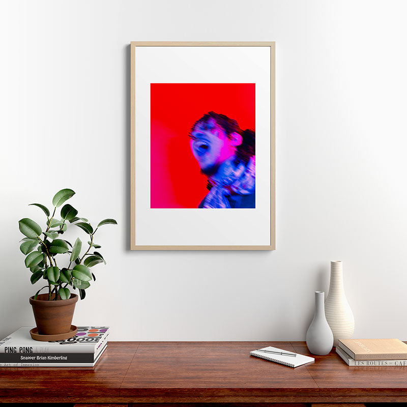 "fixation" Framed Art Print