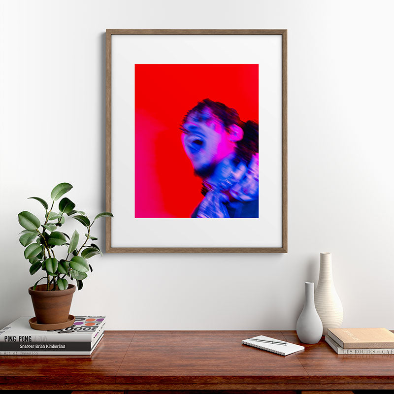 "fixation" Framed Art Print