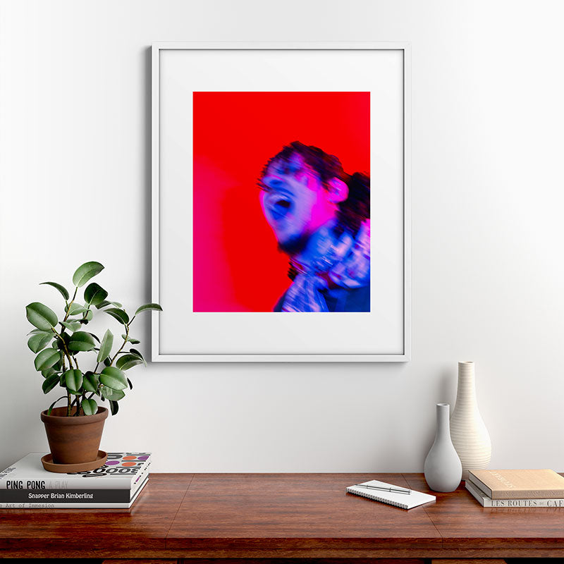 "fixation" Framed Art Print