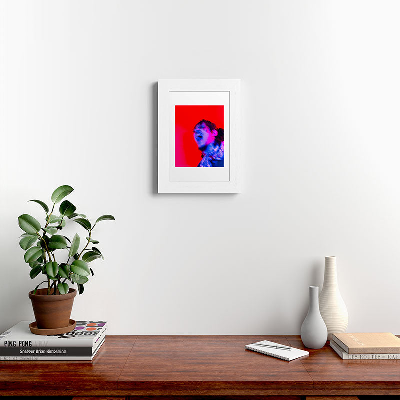 "fixation" Framed Art Print