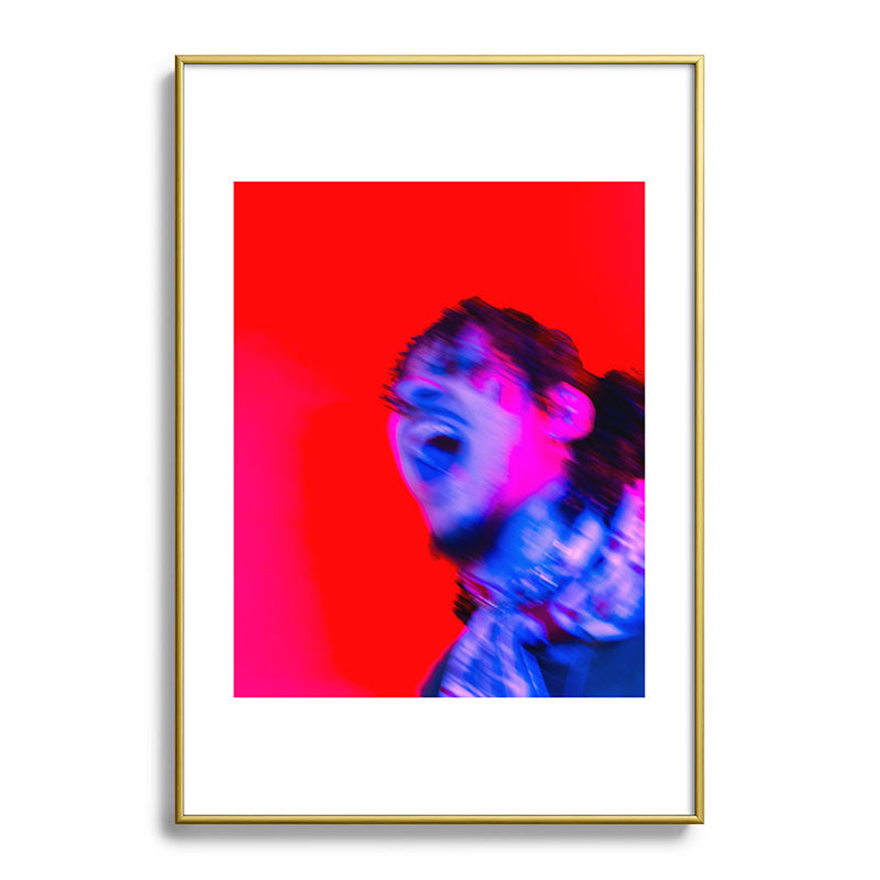 "fixation" Framed Art Print