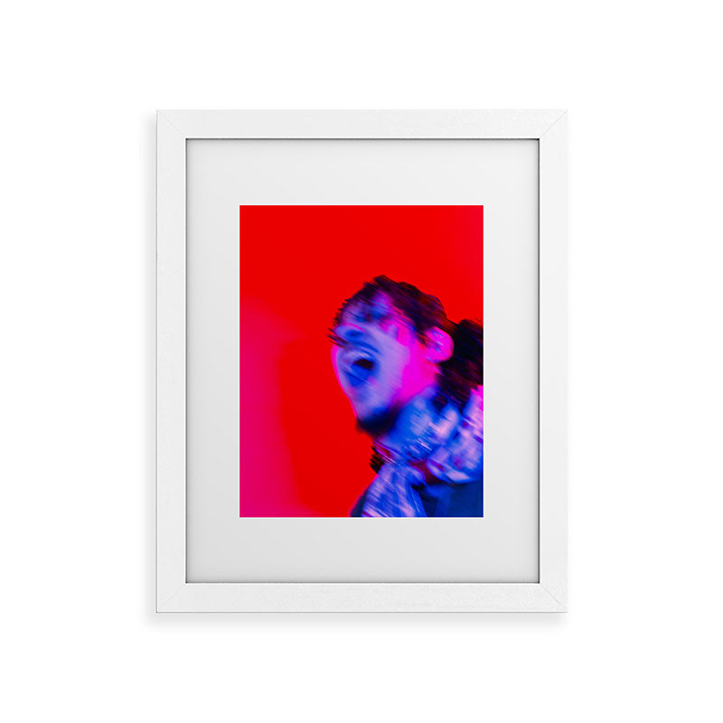 "fixation" Framed Art Print