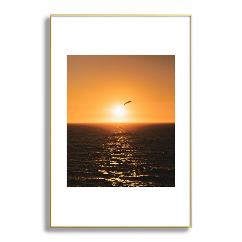 "flying solo" Framed Art Print