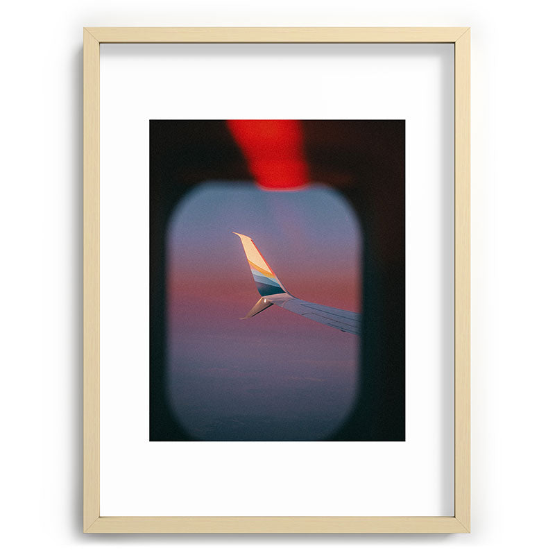 "mile high" Framed Art Print