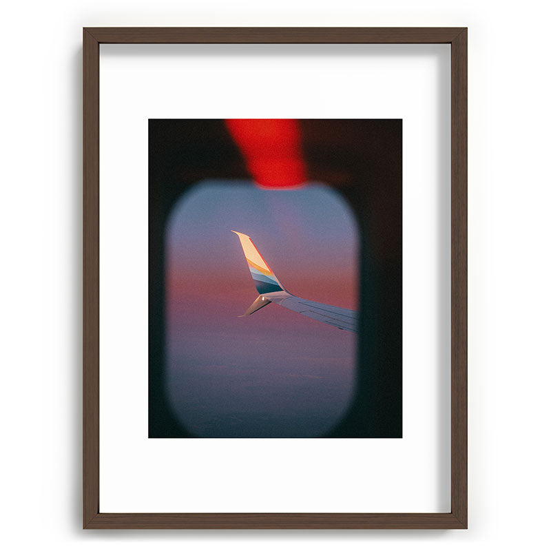 "mile high" Framed Art Print
