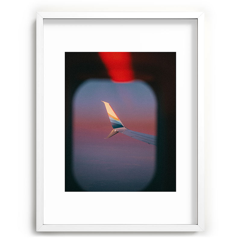 "mile high" Framed Art Print
