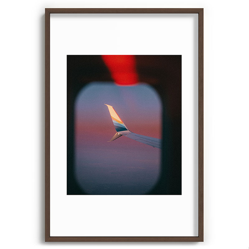 "mile high" Framed Art Print