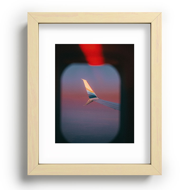 "mile high" Framed Art Print