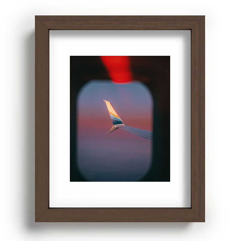 "mile high" Framed Art Print