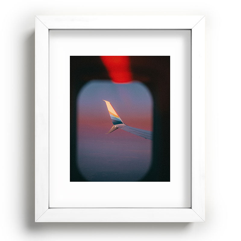 "mile high" Framed Art Print