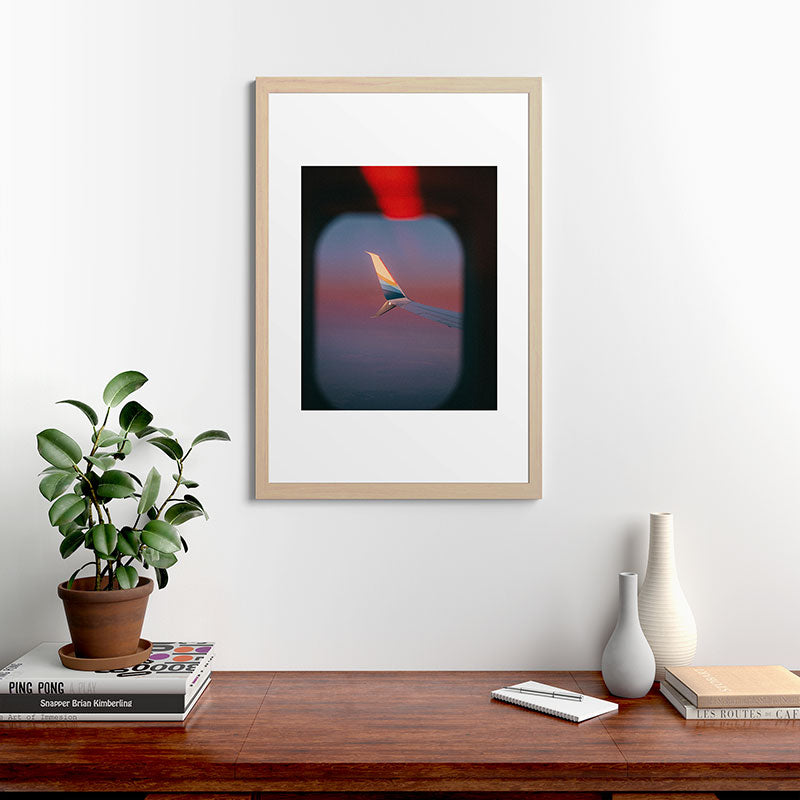 "mile high" Framed Art Print