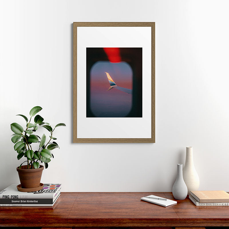 "mile high" Framed Art Print