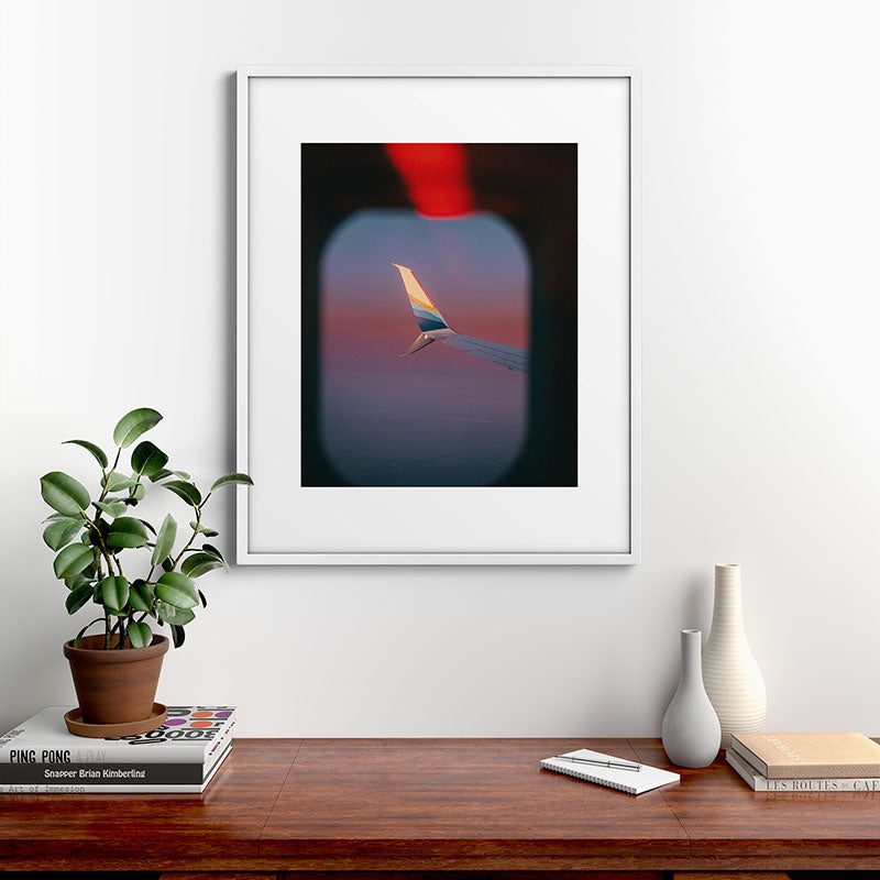 "mile high" Framed Art Print
