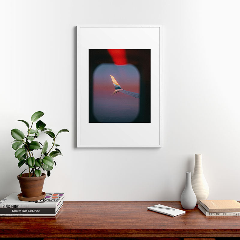 "mile high" Framed Art Print