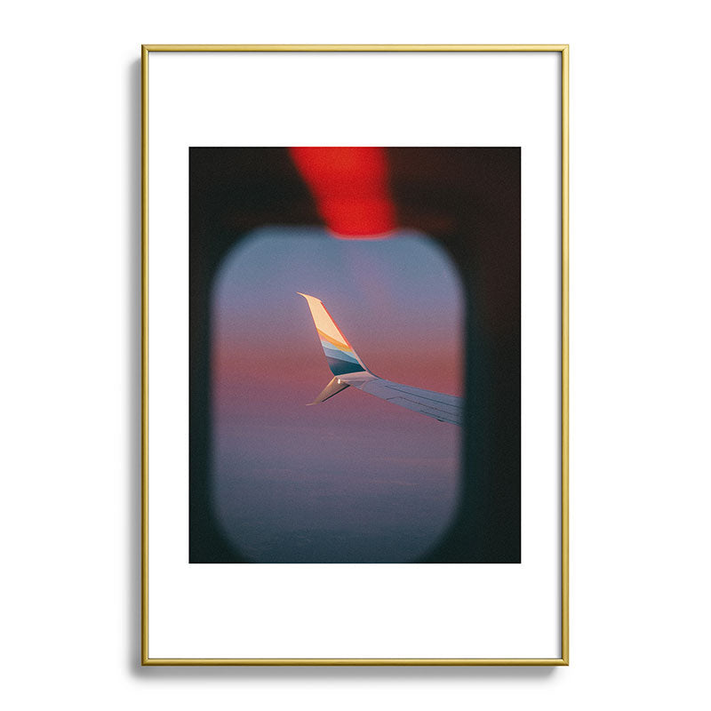 "mile high" Framed Art Print