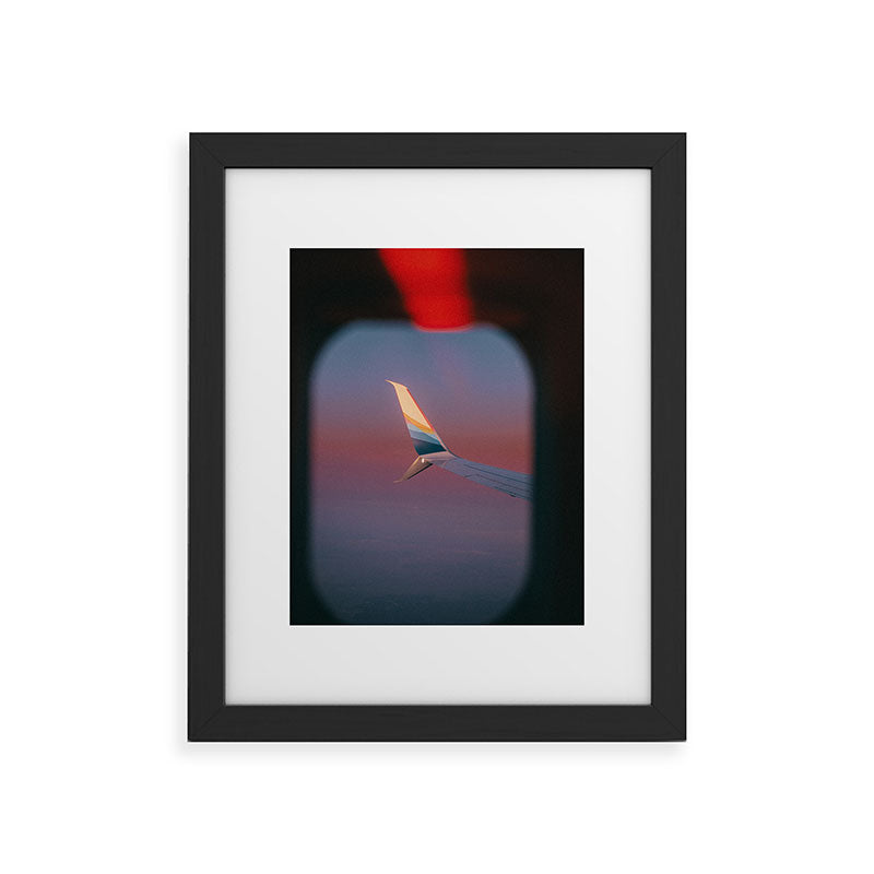 "mile high" Framed Art Print