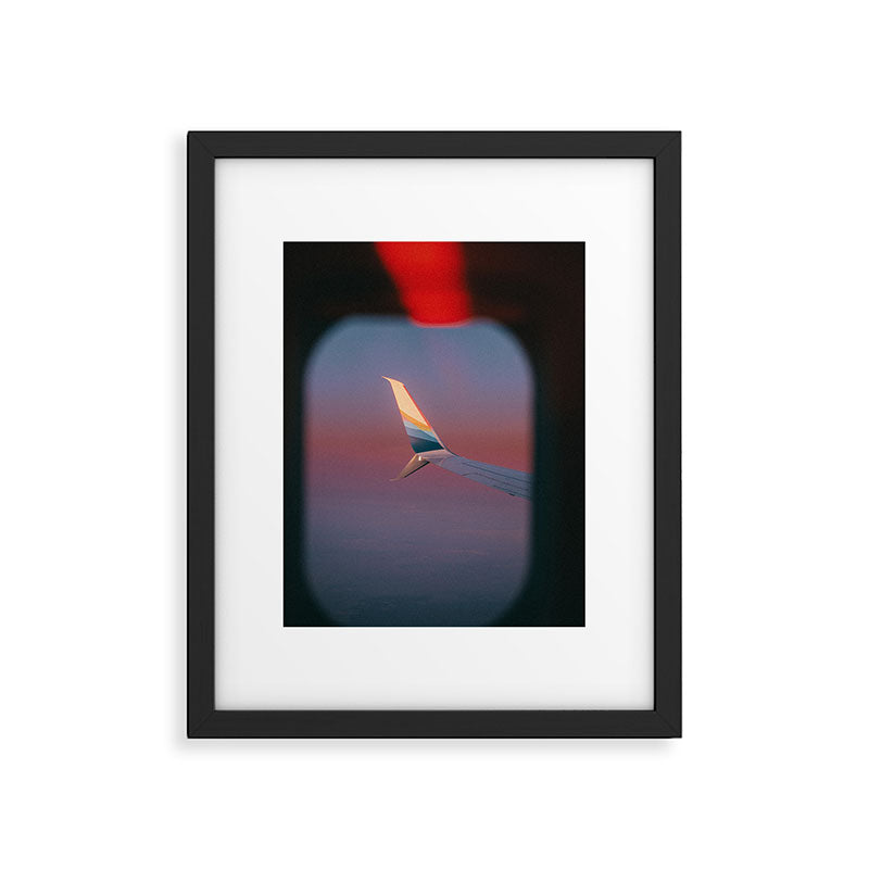 "mile high" Framed Art Print