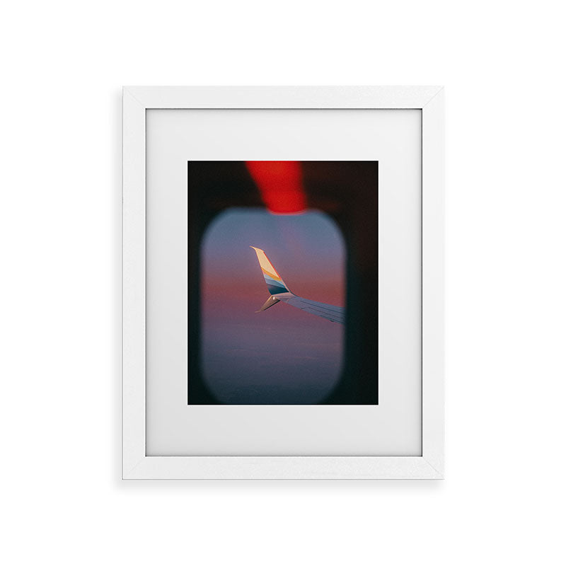 "mile high" Framed Art Print