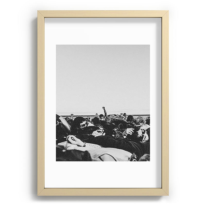 "movement" Framed Art Print
