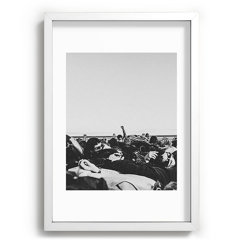 "movement" Framed Art Print