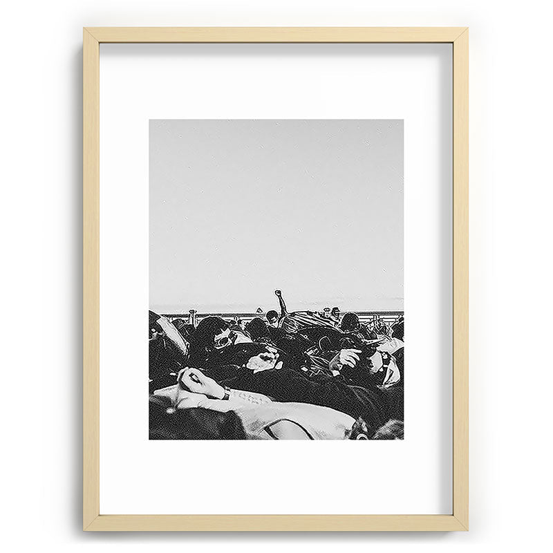 "movement" Framed Art Print