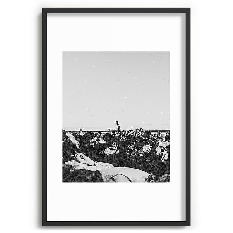 "movement" Framed Art Print