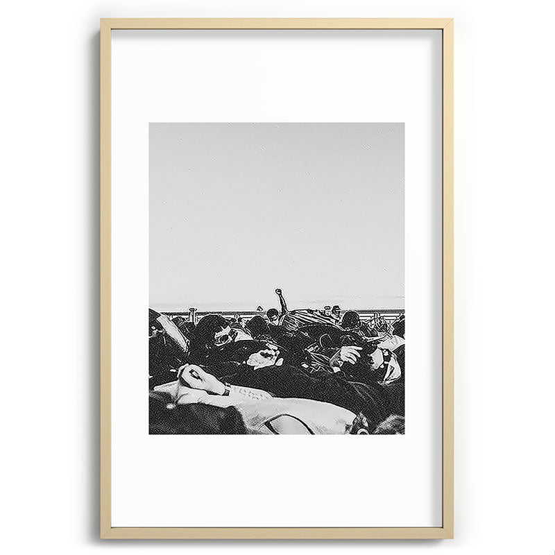 "movement" Framed Art Print