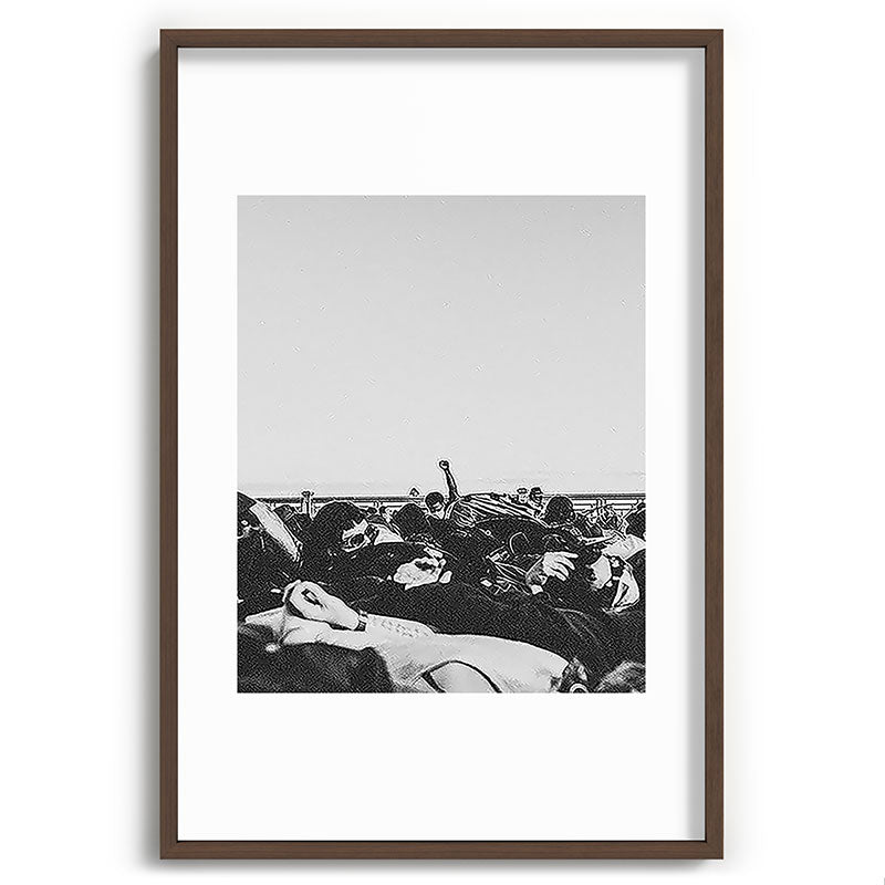 "movement" Framed Art Print