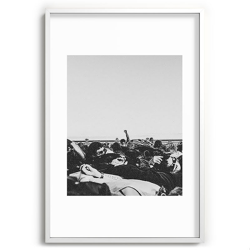 "movement" Framed Art Print