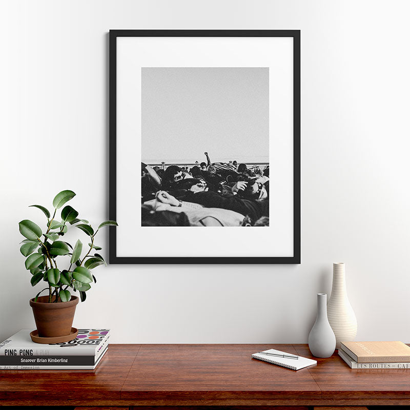 "movement" Framed Art Print