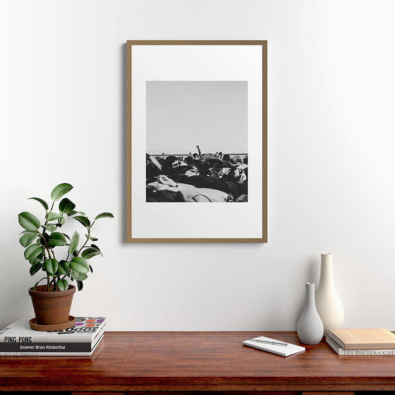 "movement" Framed Art Print